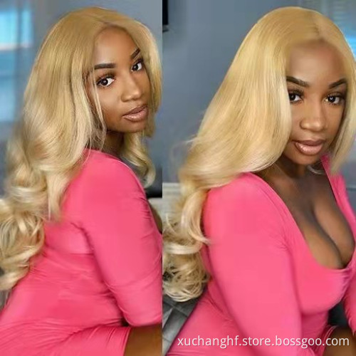 9A Grade Wholesale Price Virgin Hair Body Wave Sew In Weave Blonde Peruvian Hair Weave Color 613 Human Hair Bundles